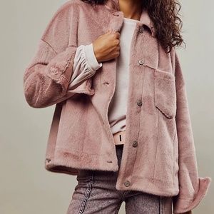 Free People Blush Swing Jacket